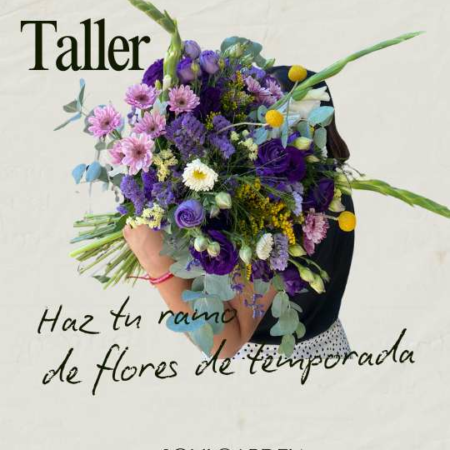 Taller de ramo de flores frescas de temporada en Soulgarden