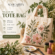 Taller de Tote Bag en Granada de Soulgarden con bolsa de tela pintada a mano